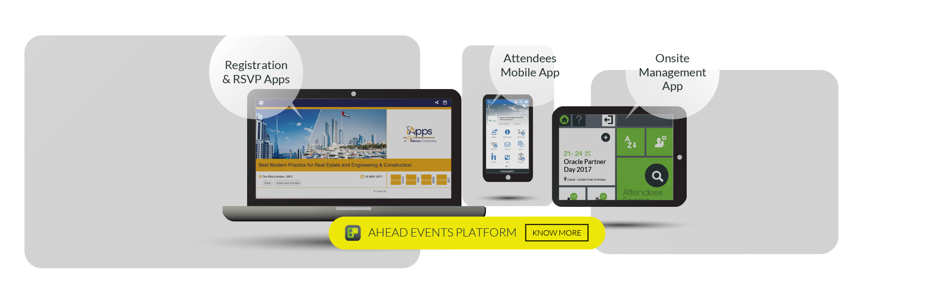 AHEAD Events Platform